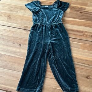 J. Crew Crewcuts Girls Flutter Sleeve Jumpsuit - size 4